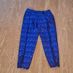 Vintage | Biella Collezioni | Trillion  Silk Pants Size 40 Purple Shades